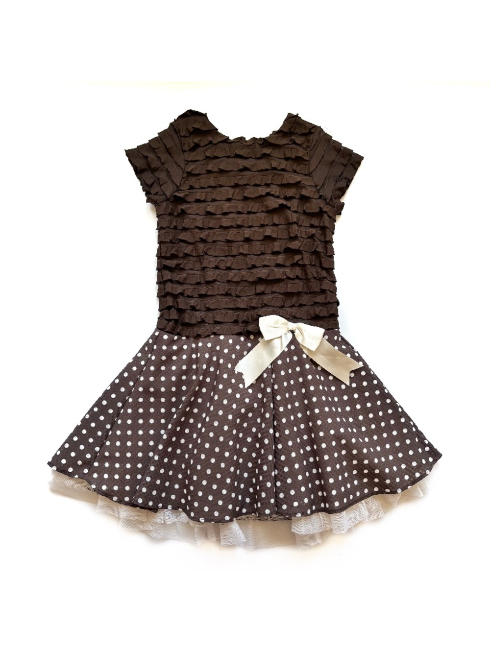 Brown Party Dress